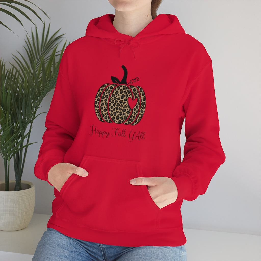 Happy Fall Y'all Unisex Heavy Blend™ Hooded Sweatshirt