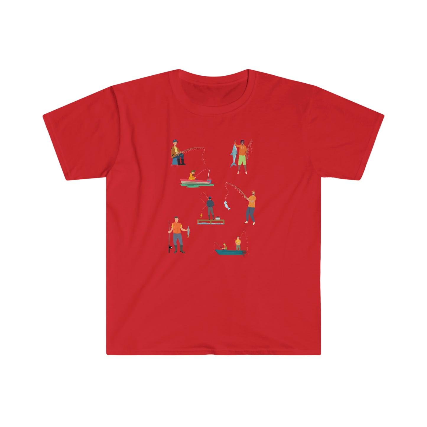 "Fisherman" Unisex Softstyle T-Shirt