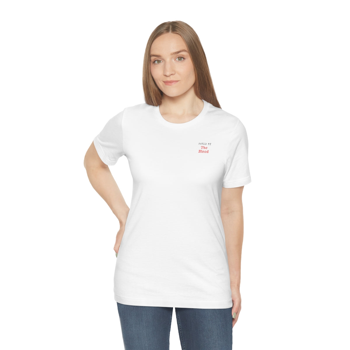 Jesus Cross Unisex Jersey Short Sleeve Tee