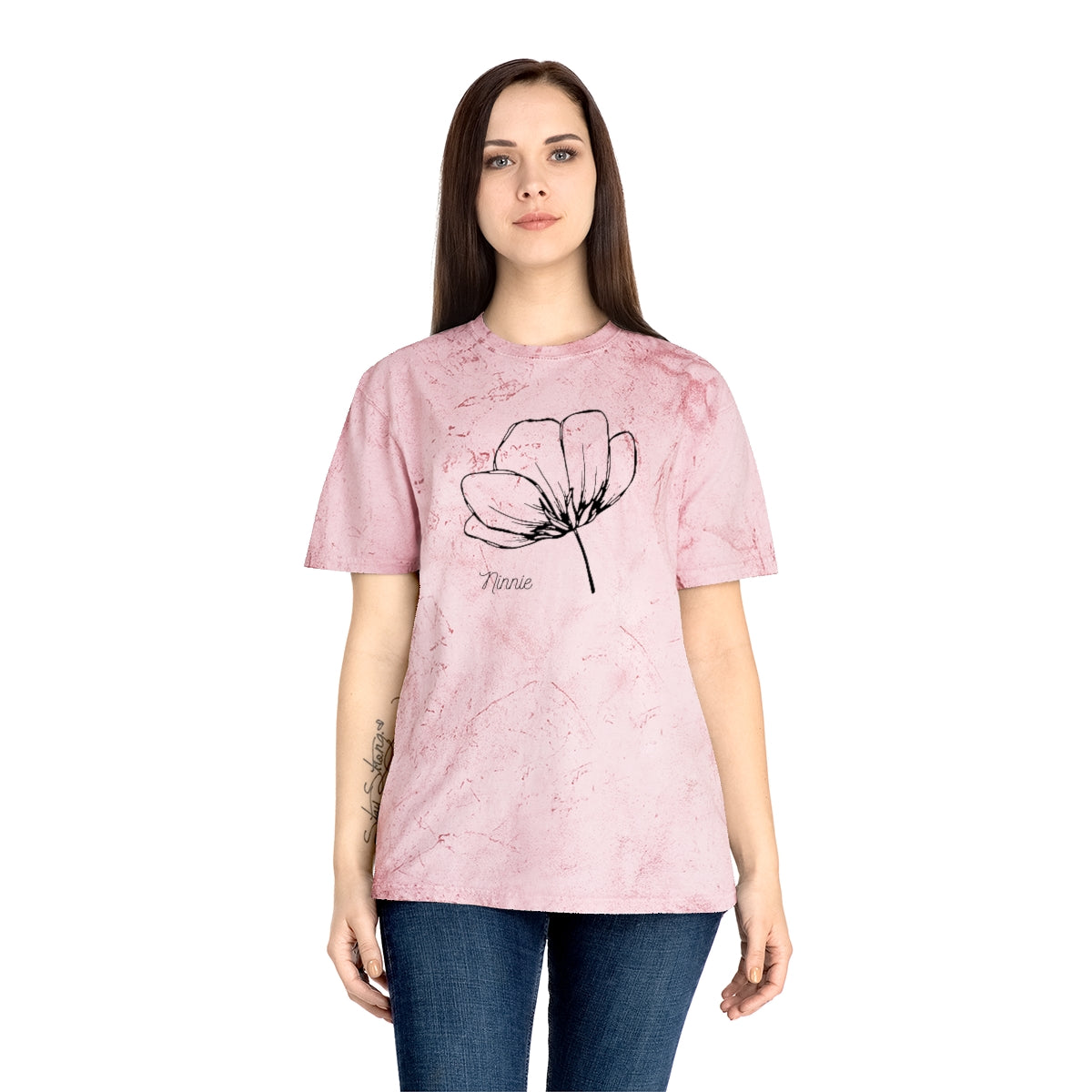 "Ninnie" Unisex Color Blast T-Shirt