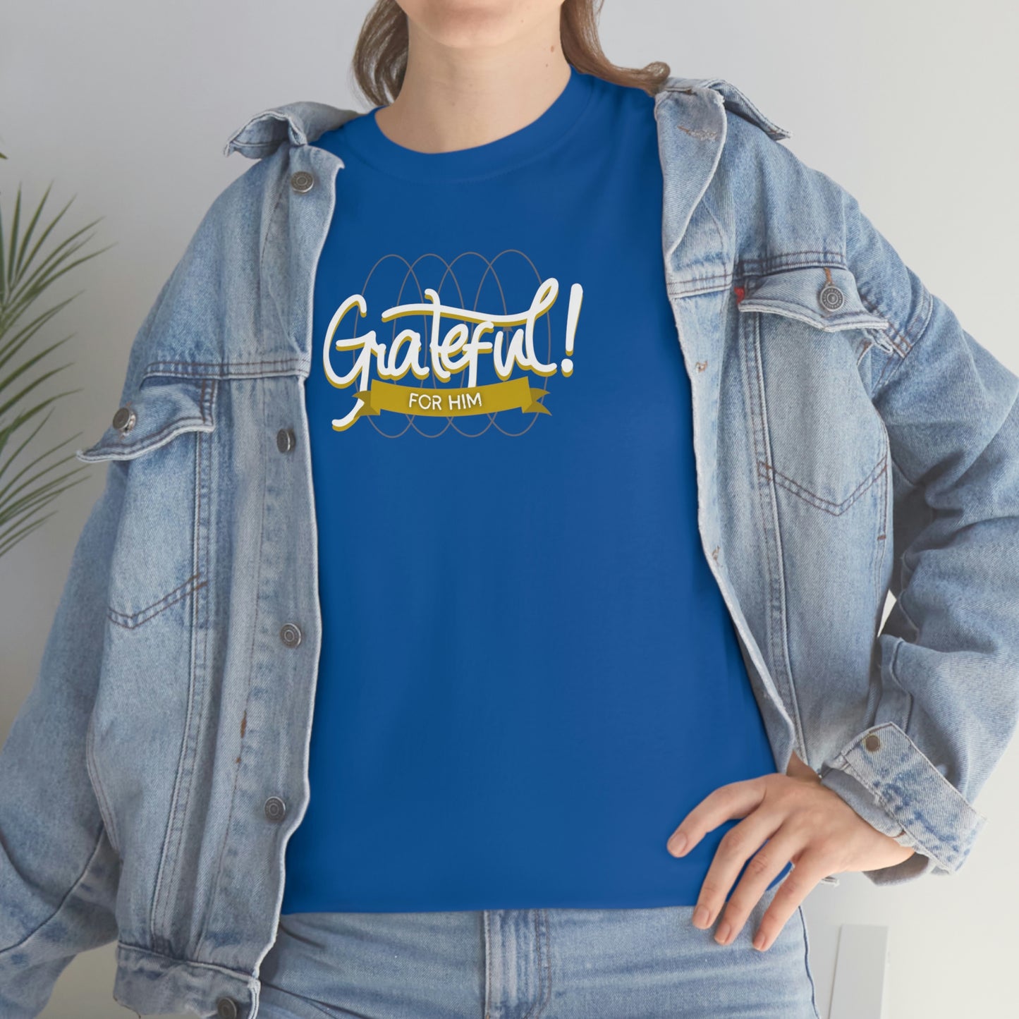 "Grateful" Unisex Heavy Cotton Tee
