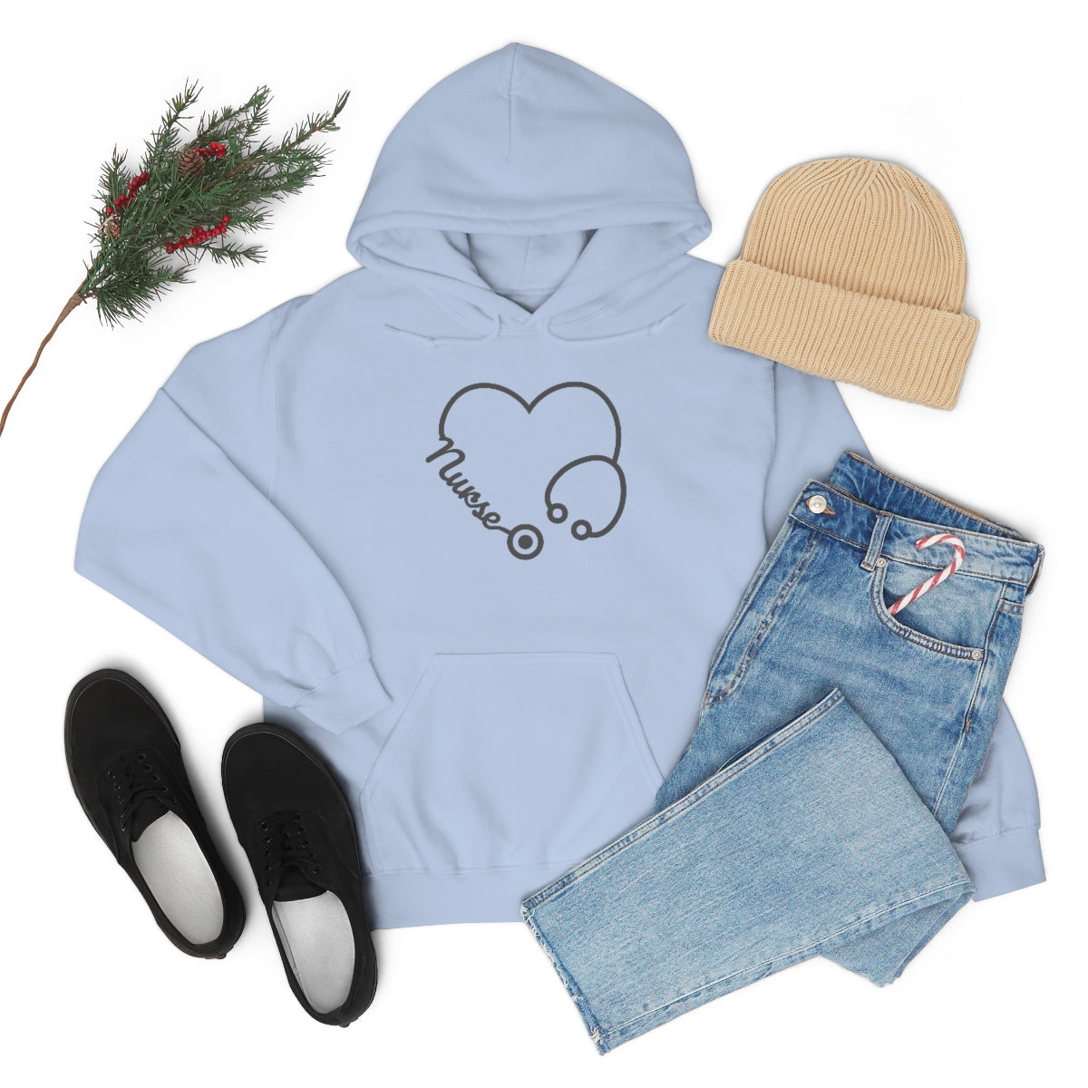 "Nurse" Unisex Heavy Blend™ Hooded Sweatshirt