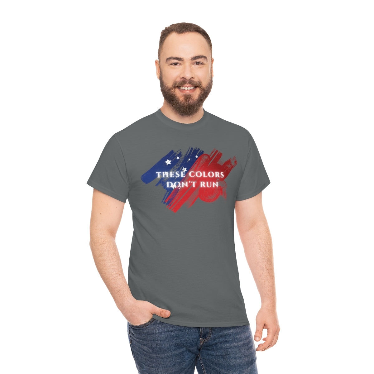 "These Colors Don't Run" Unisex Heavy Cotton Tee