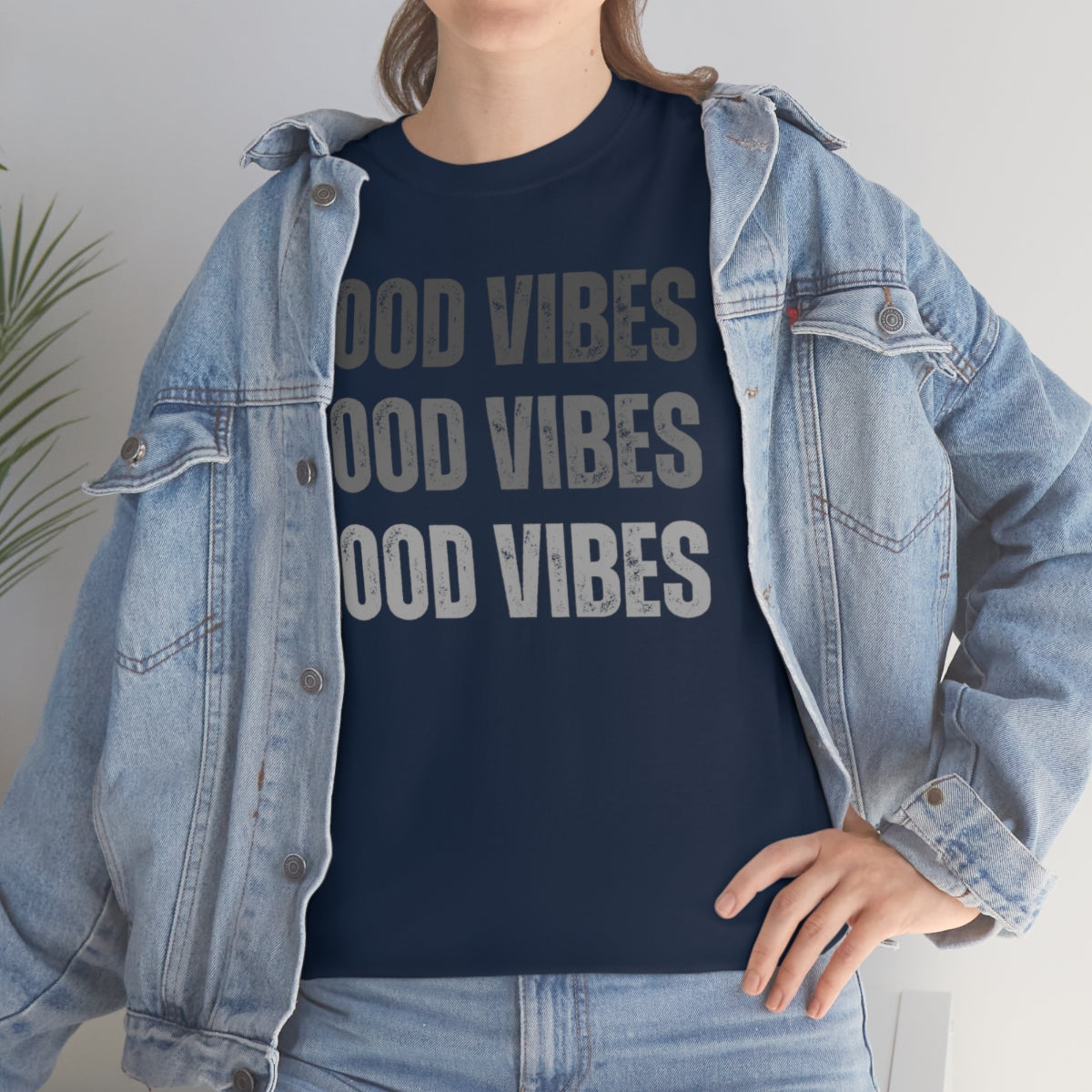 "Triple Good Vibes" Unisex Heavy Cotton Tee