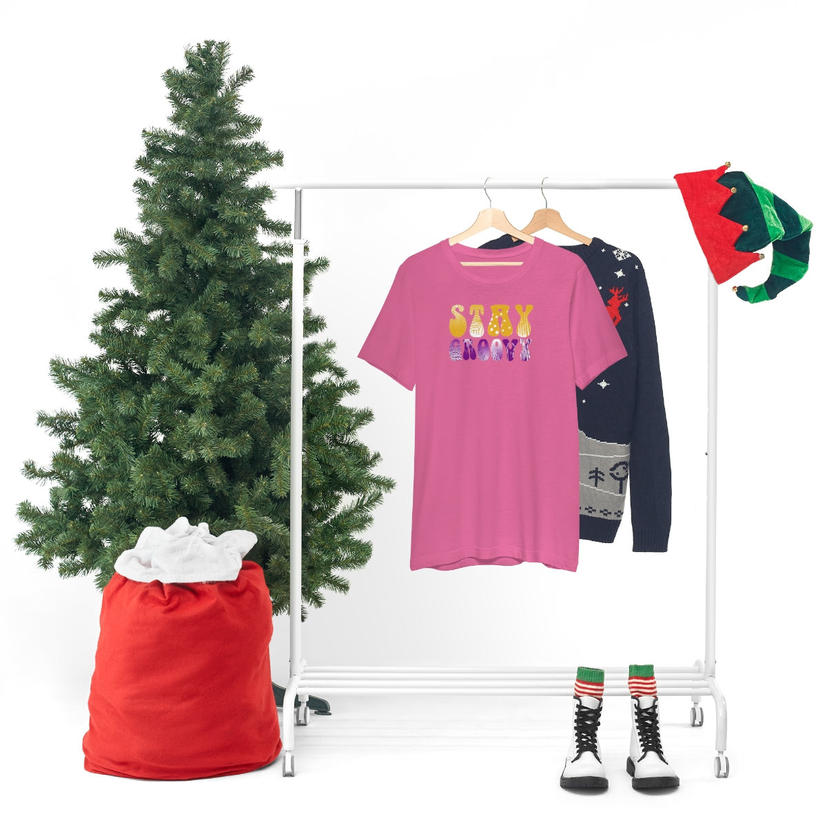 Stay Groovy Unisex Jersey Short Sleeve Tee