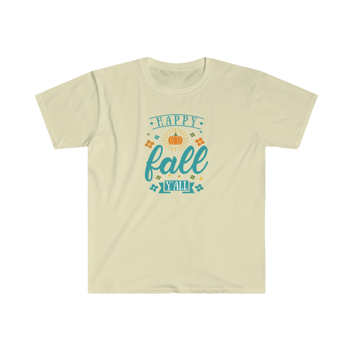 "Happy Fall Ya'll" Unisex Softstyle T-Shirt