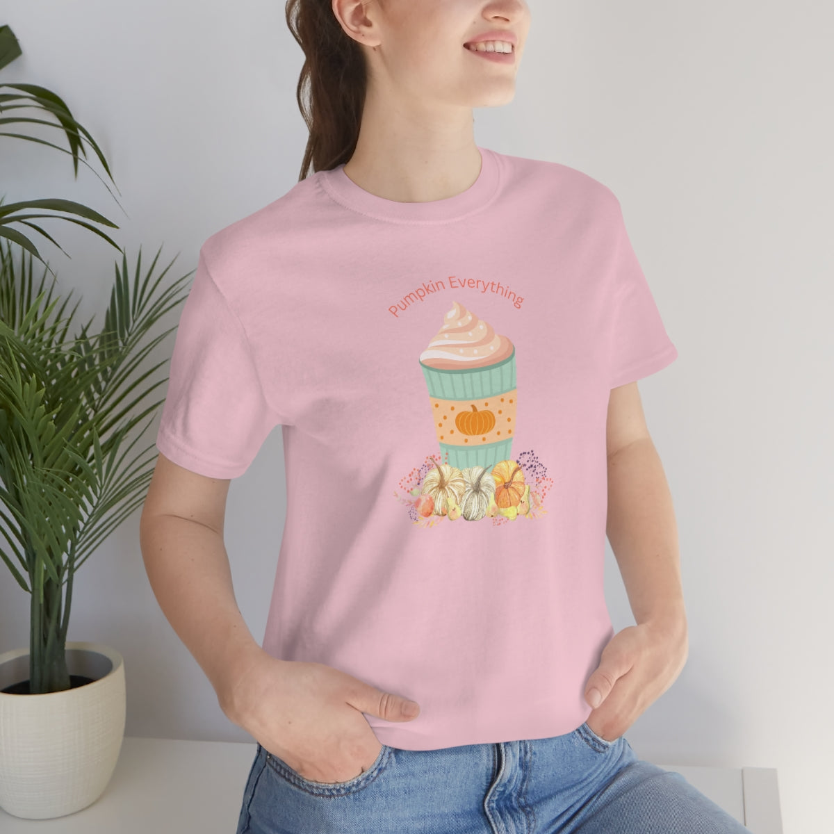 "Pumpkin Everything" Unisex Jersey Short Sleeve Tee