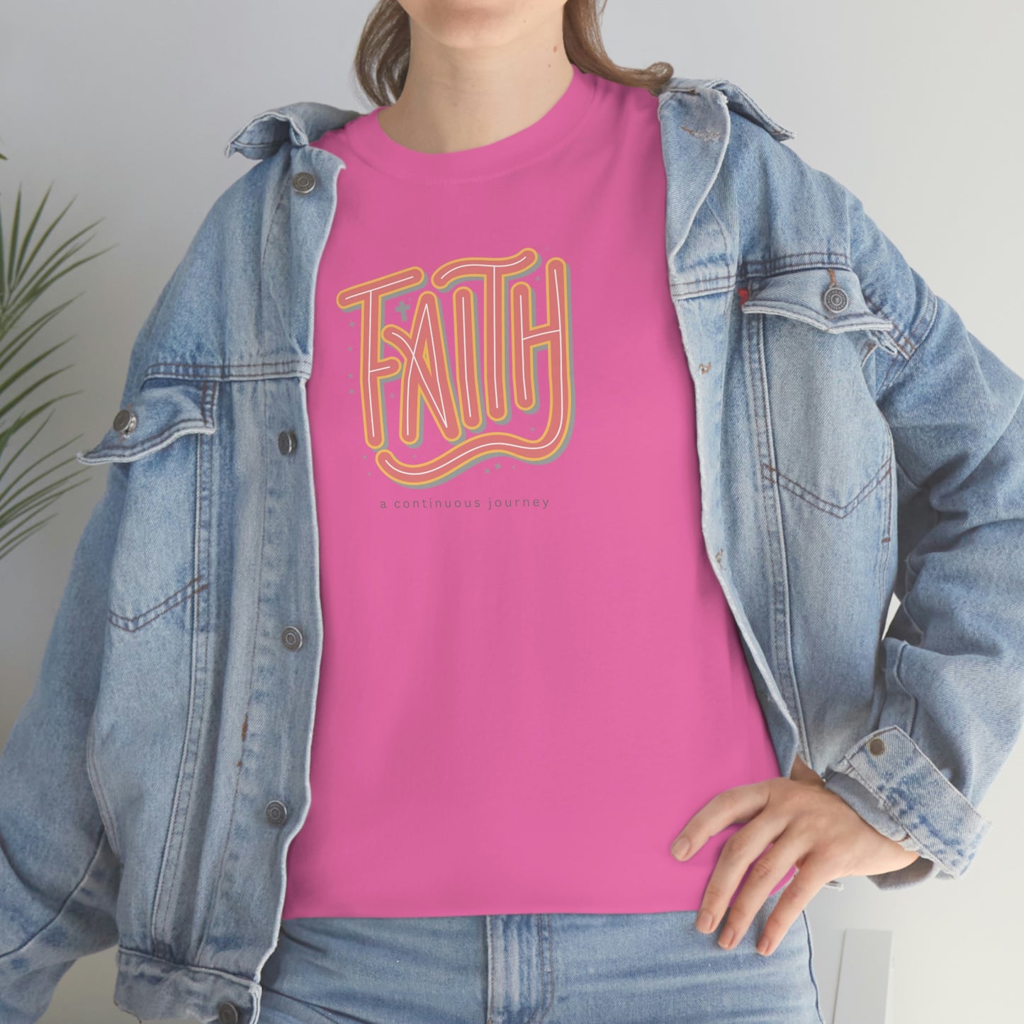 "Faith" Unisex Heavy Cotton Tee