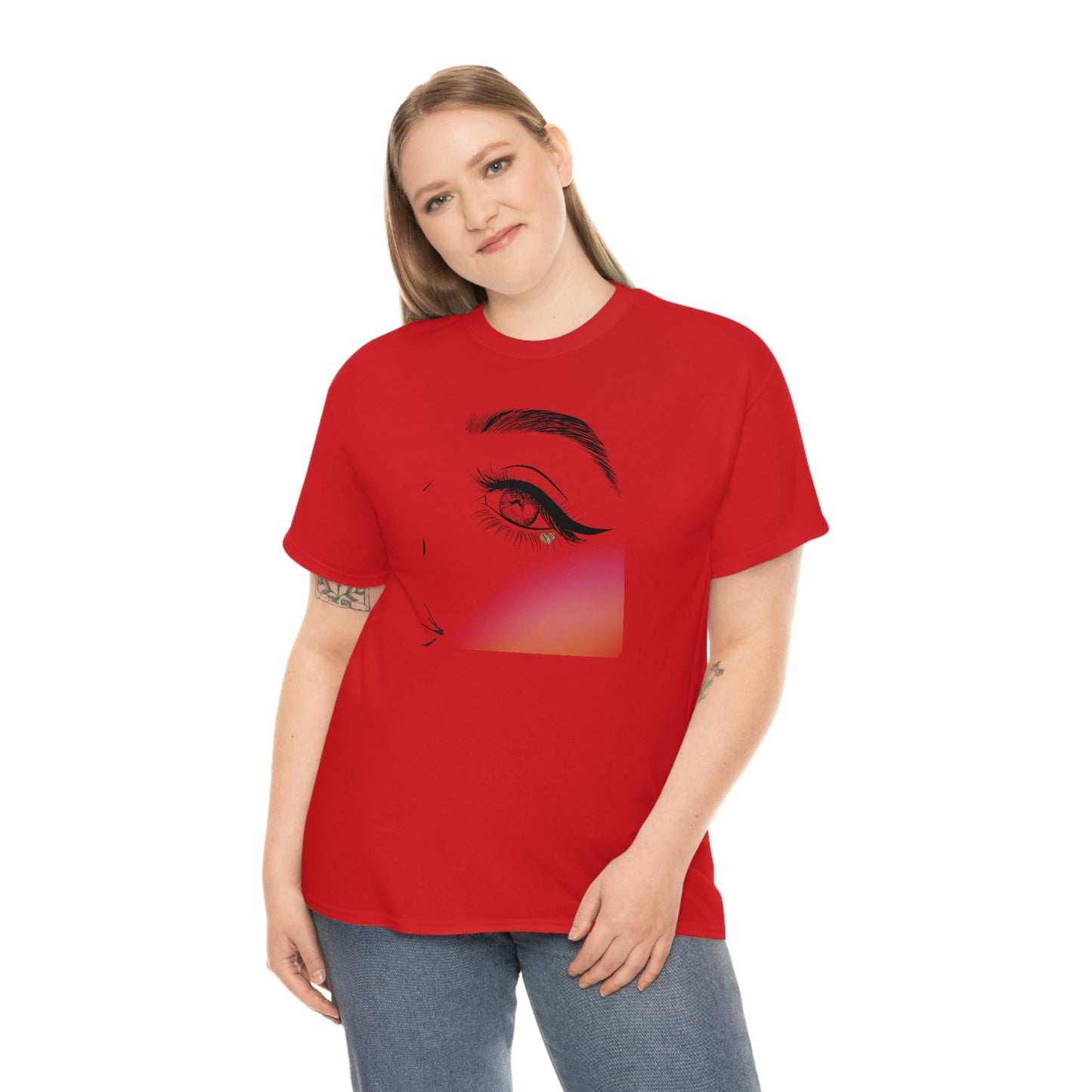 "Looking Up" Unisex Heavy Cotton Tee