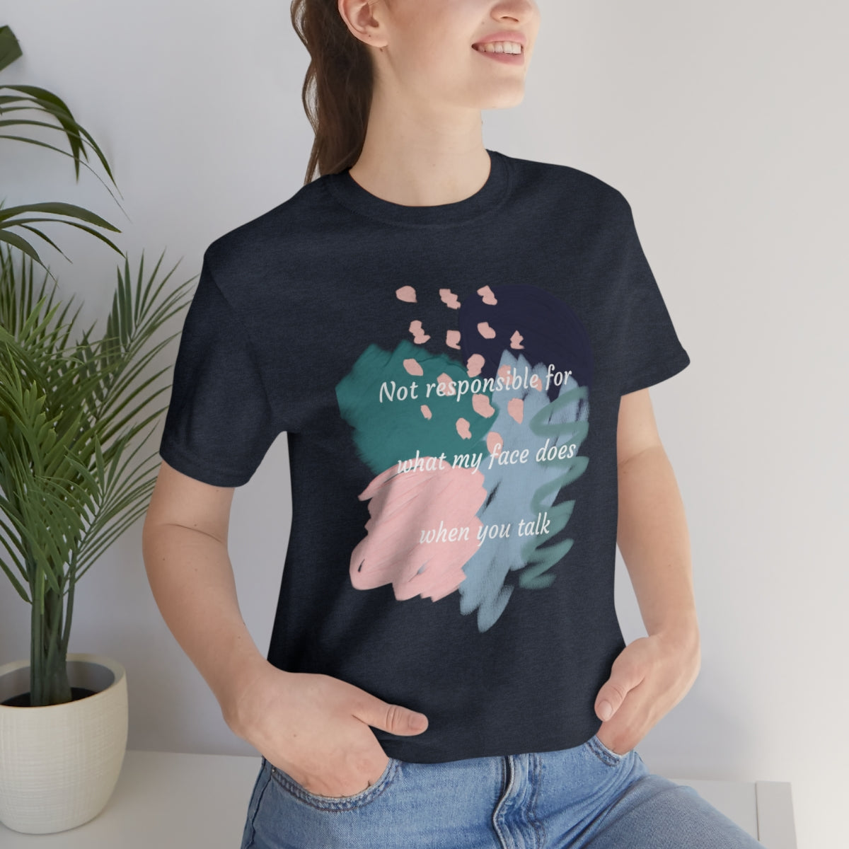 "Not Responsible" Unisex Jersey Short Sleeve Tee