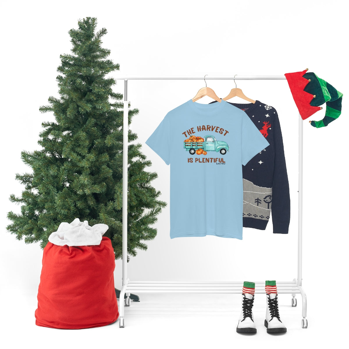The Harvest is Plentiful Unisex Heavy Cotton Tee