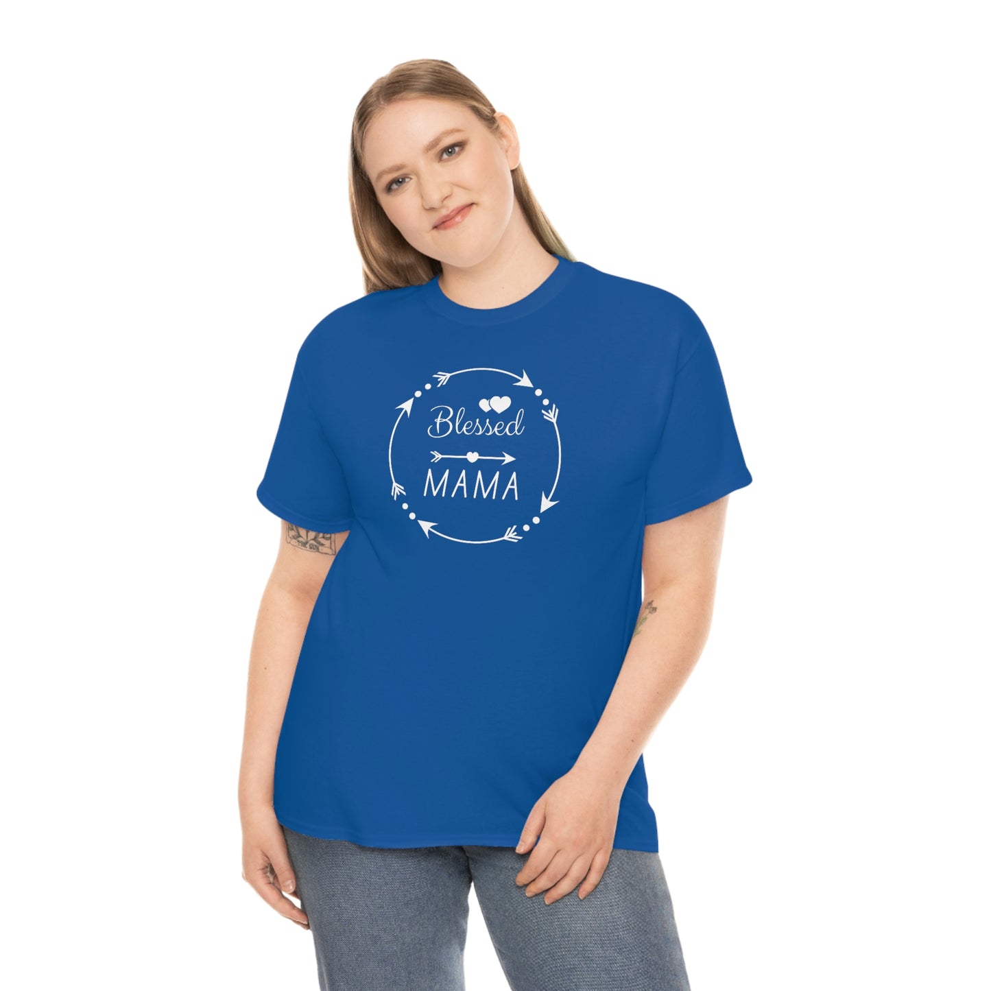"Blessed Mama" Unisex Heavy Cotton Tee