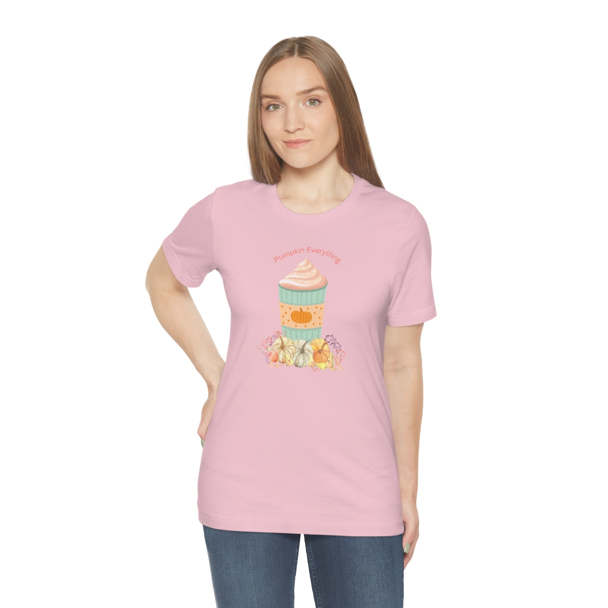 "Pumpkin Everything" Unisex Jersey Short Sleeve Tee