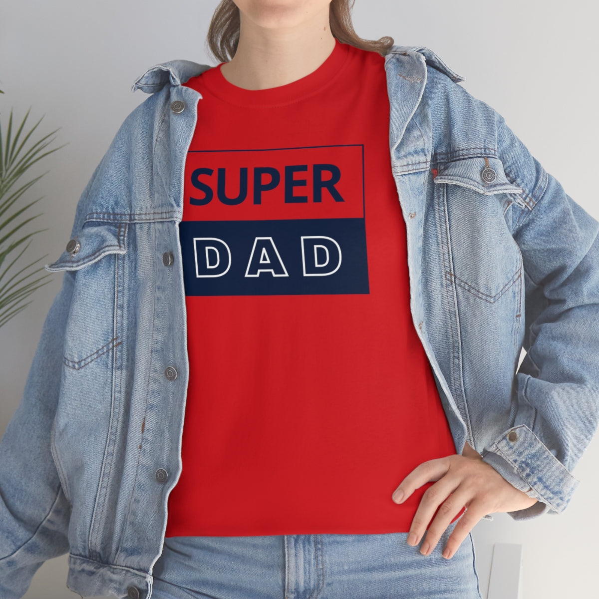 "Super Dad" Unisex Heavy Cotton Tee