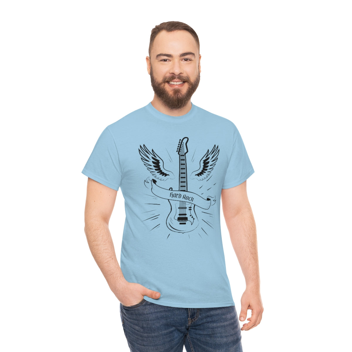 "Hard Rock" Unisex Heavy Cotton Tee