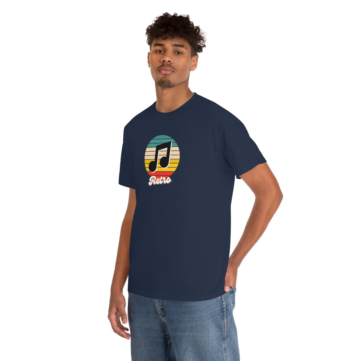 "Retro" Unisex Heavy Cotton Tee