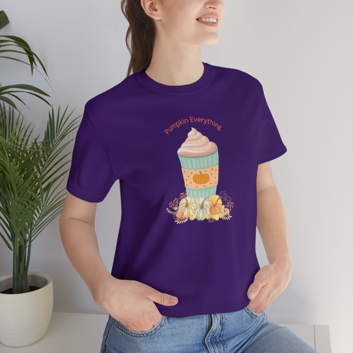 "Pumpkin Everything" Unisex Jersey Short Sleeve Tee