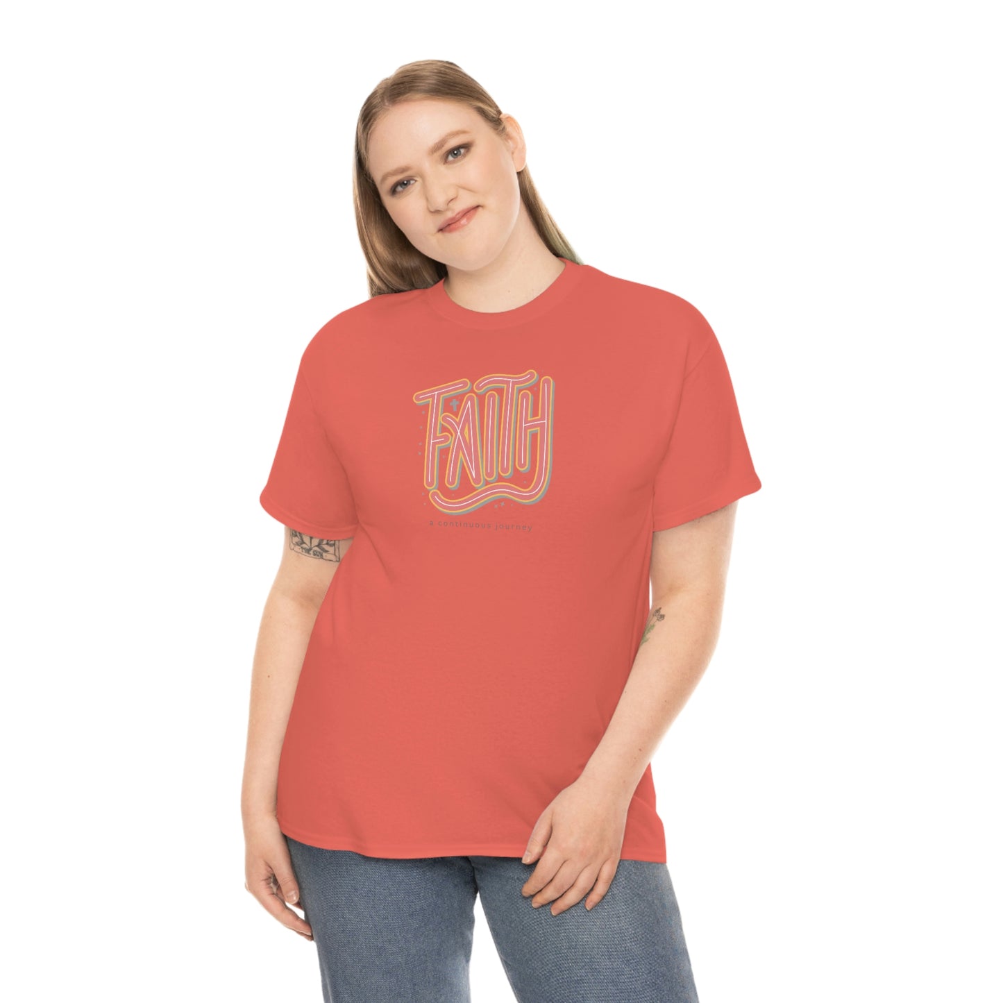"Faith" Unisex Heavy Cotton Tee