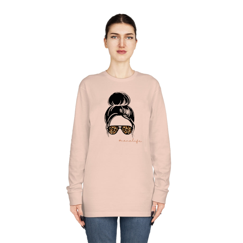 #nanalife Long Sleeve Crewneck Tee