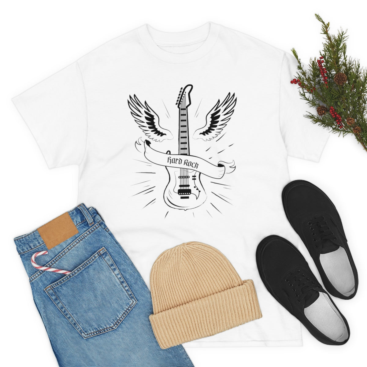 "Hard Rock" Unisex Heavy Cotton Tee