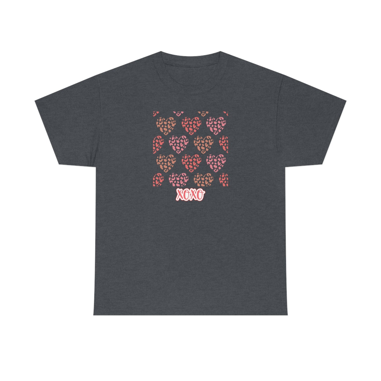 "XOXO Hearts" Unisex Heavy Cotton Tee