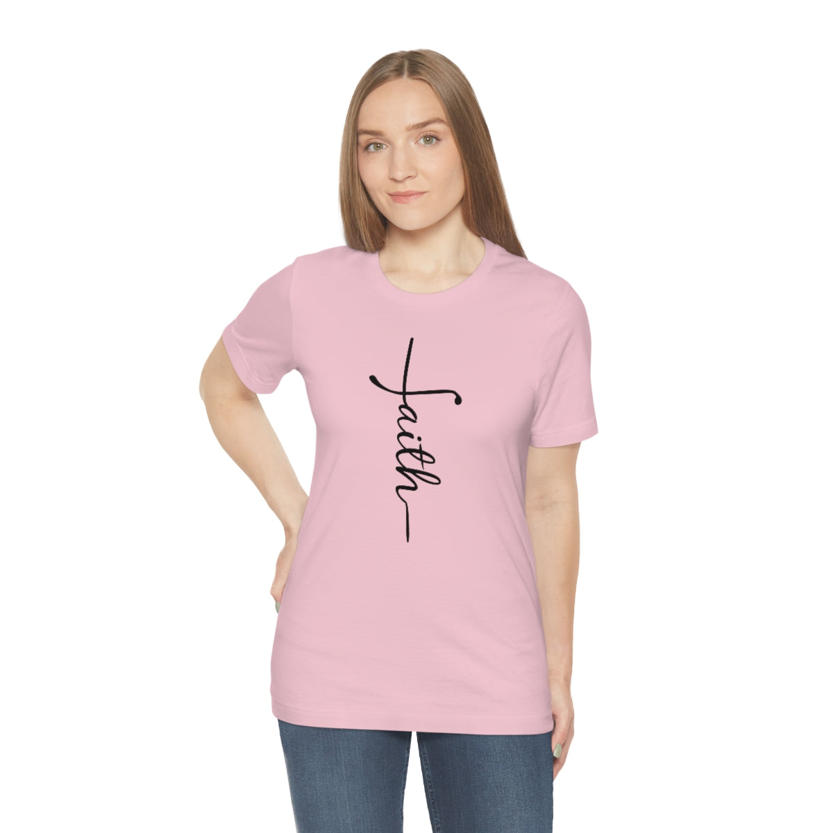 "Faith" Unisex Jersey Short Sleeve Tee