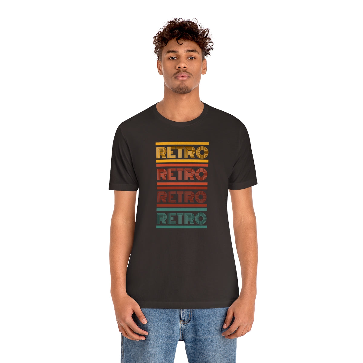 Retro Unisex Jersey Short Sleeve Tee