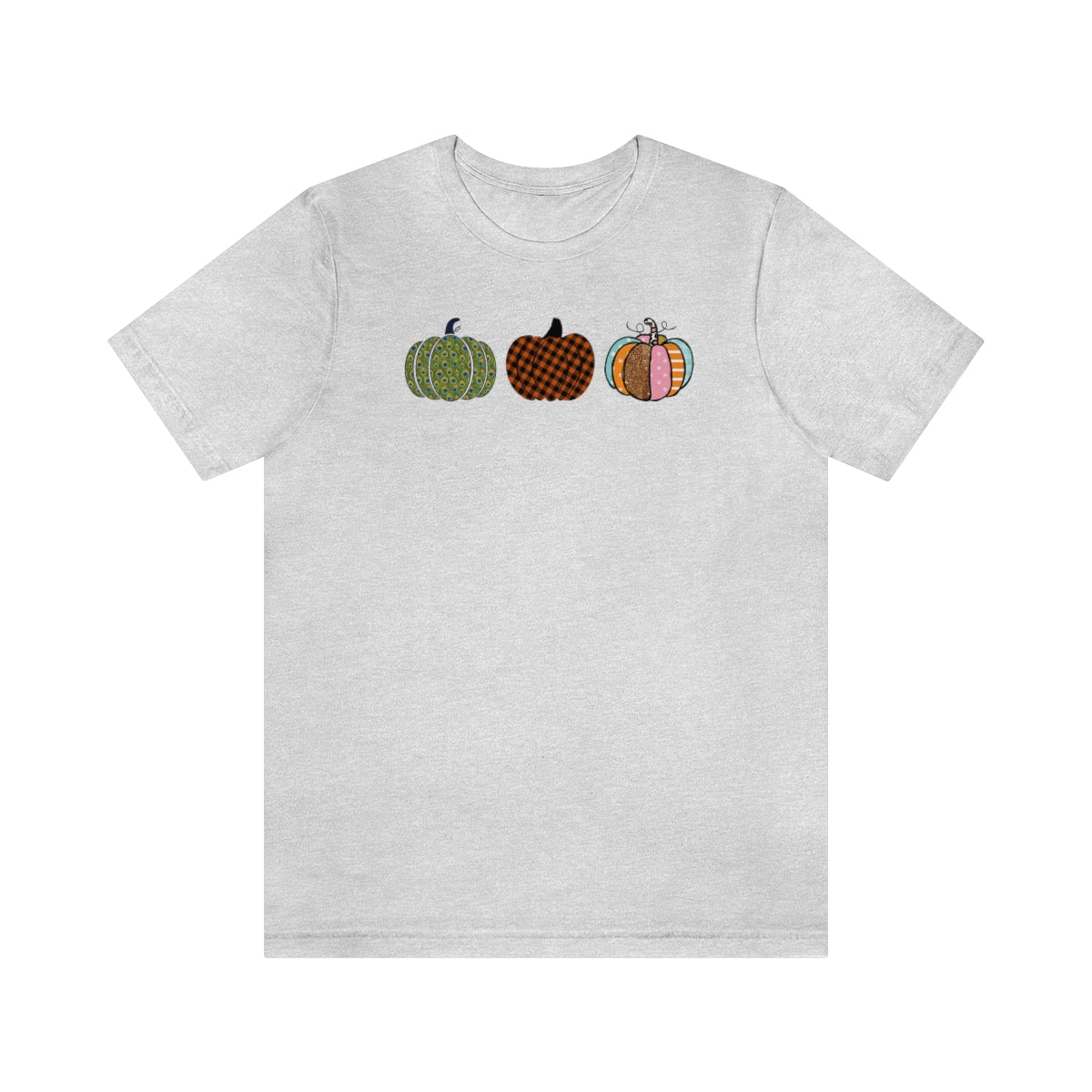 "Triple Pumpkins" Unisex Jersey Short Sleeve Tee