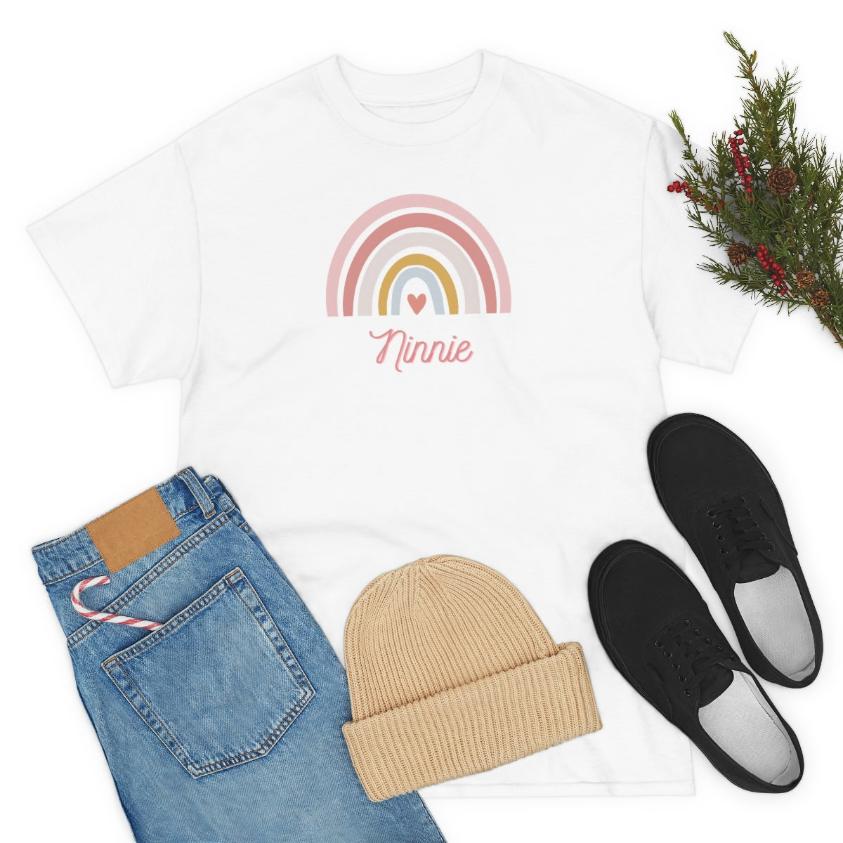 "Ninnie" Unisex Heavy Cotton Tee