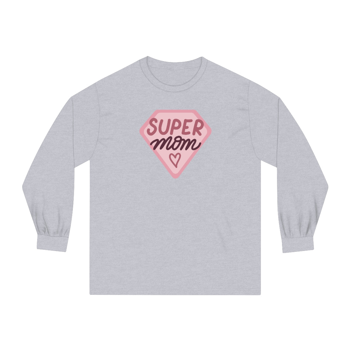 "Super Mom" Unisex Classic Long Sleeve T-Shirt