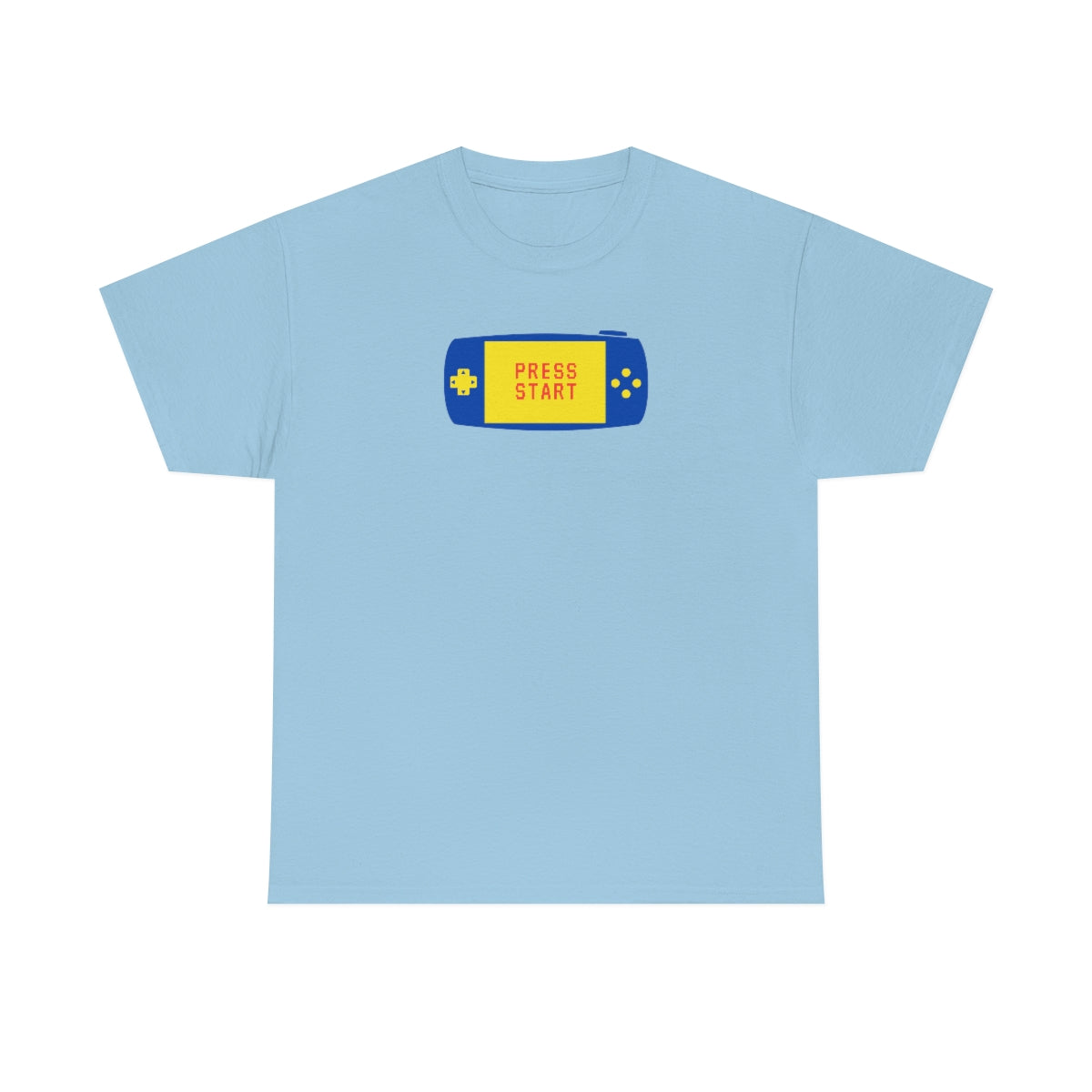 "Press Start" Unisex Heavy Cotton Tee