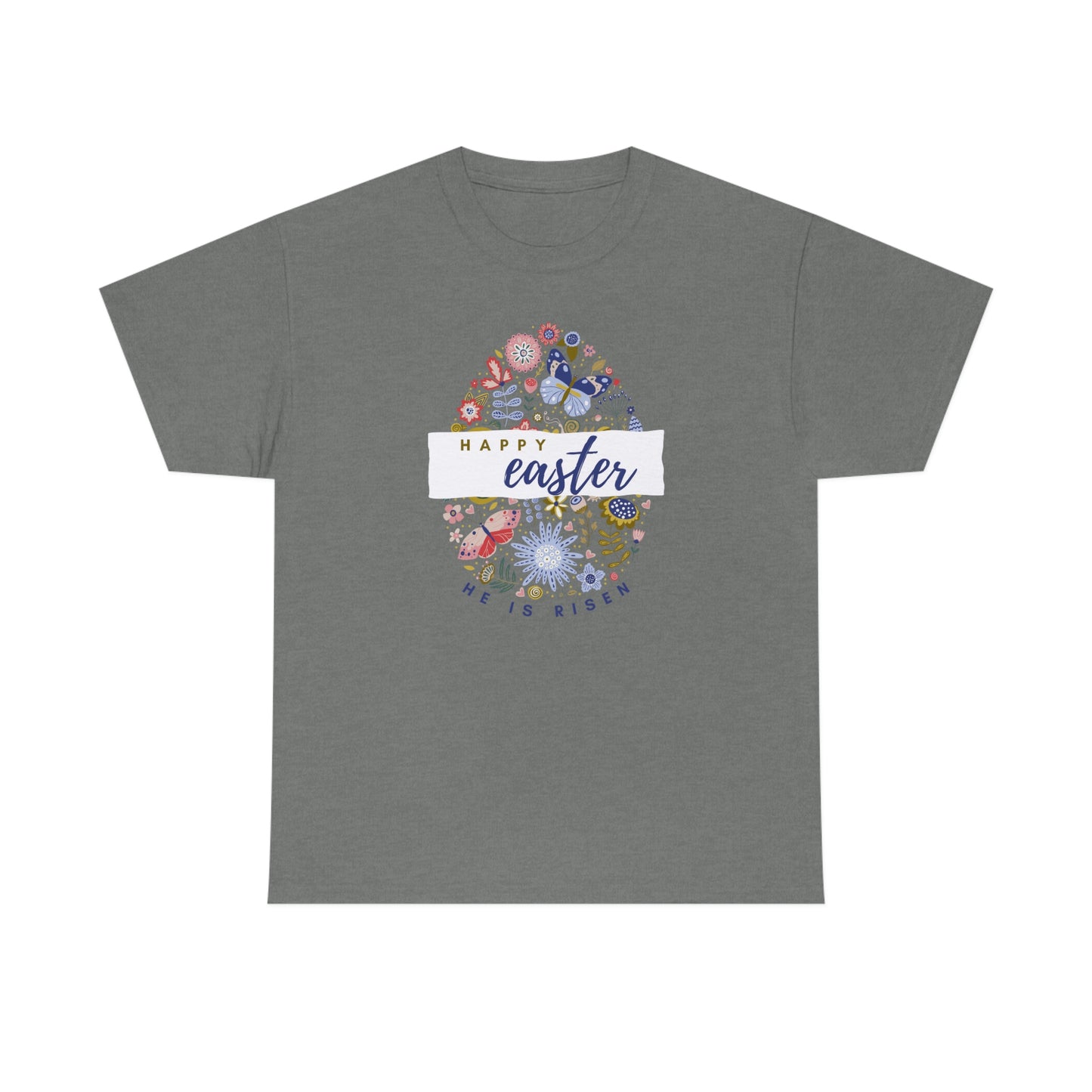 "Happy Easter" Unisex Heavy Cotton Tee