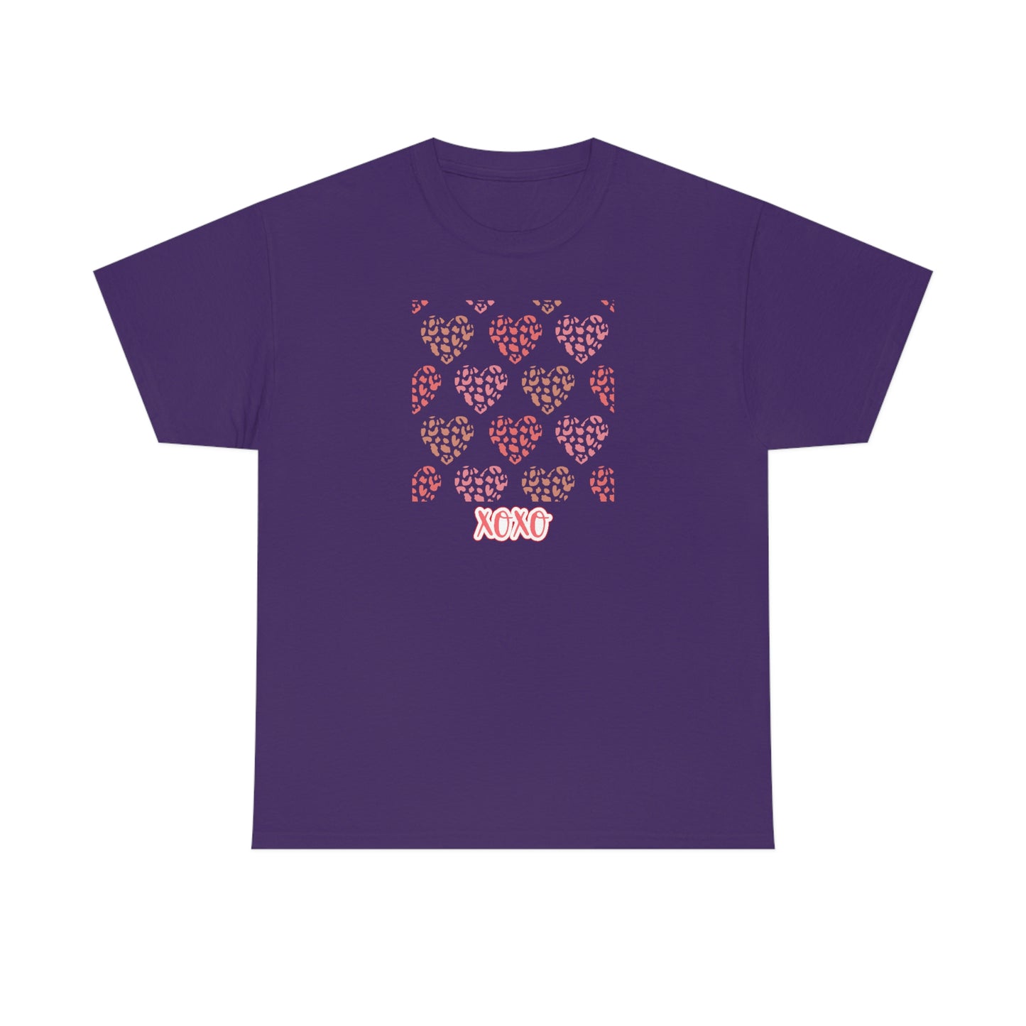 "XOXO Hearts" Unisex Heavy Cotton Tee