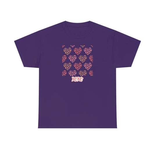 "XOXO Hearts" Unisex Heavy Cotton Tee