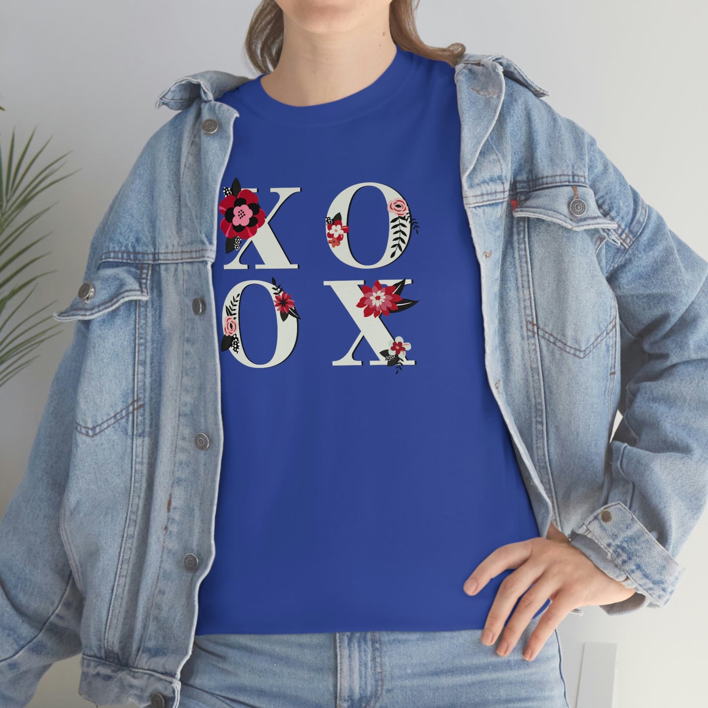 "XO OX" Unisex Heavy Cotton Tee