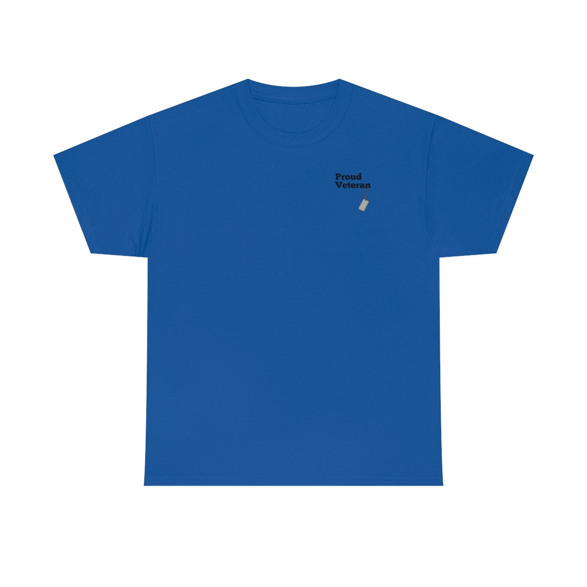 "Proud Veteran" Unisex Heavy Cotton Tee