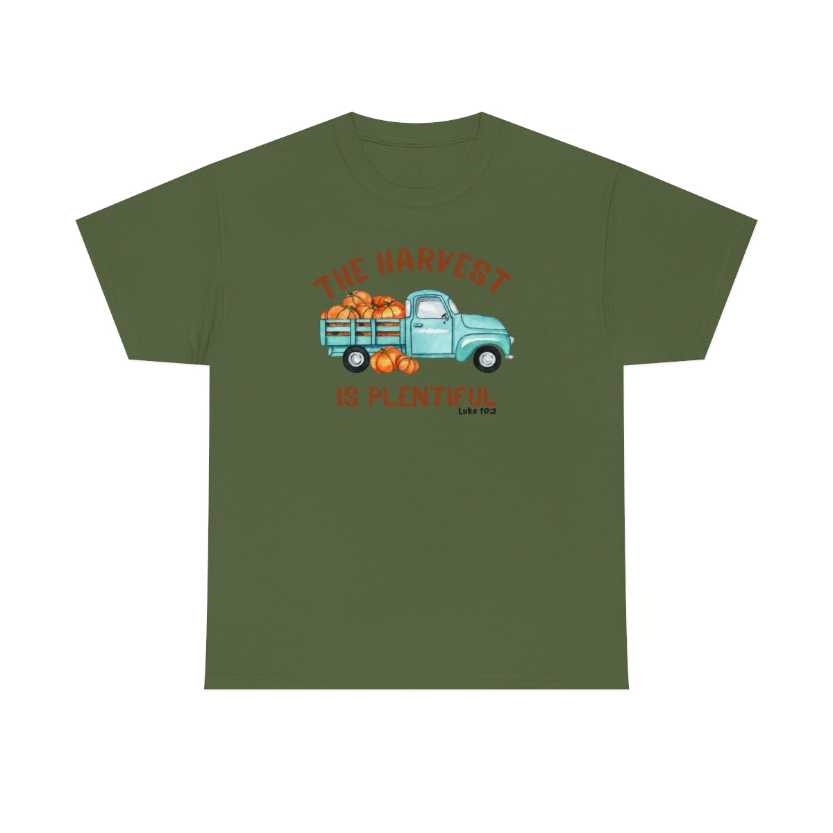 The Harvest is Plentiful Unisex Heavy Cotton Tee