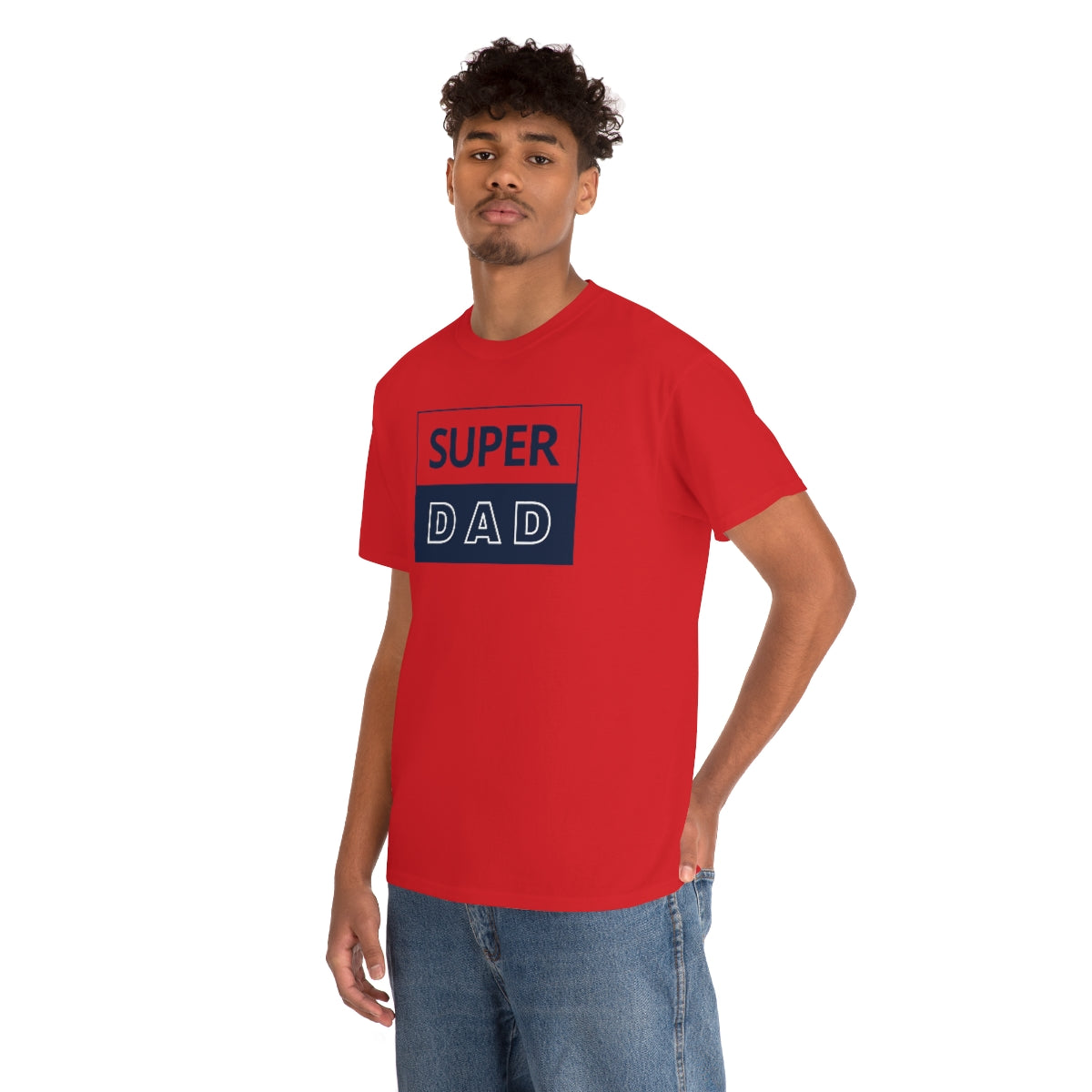 "Super Dad" Unisex Heavy Cotton Tee