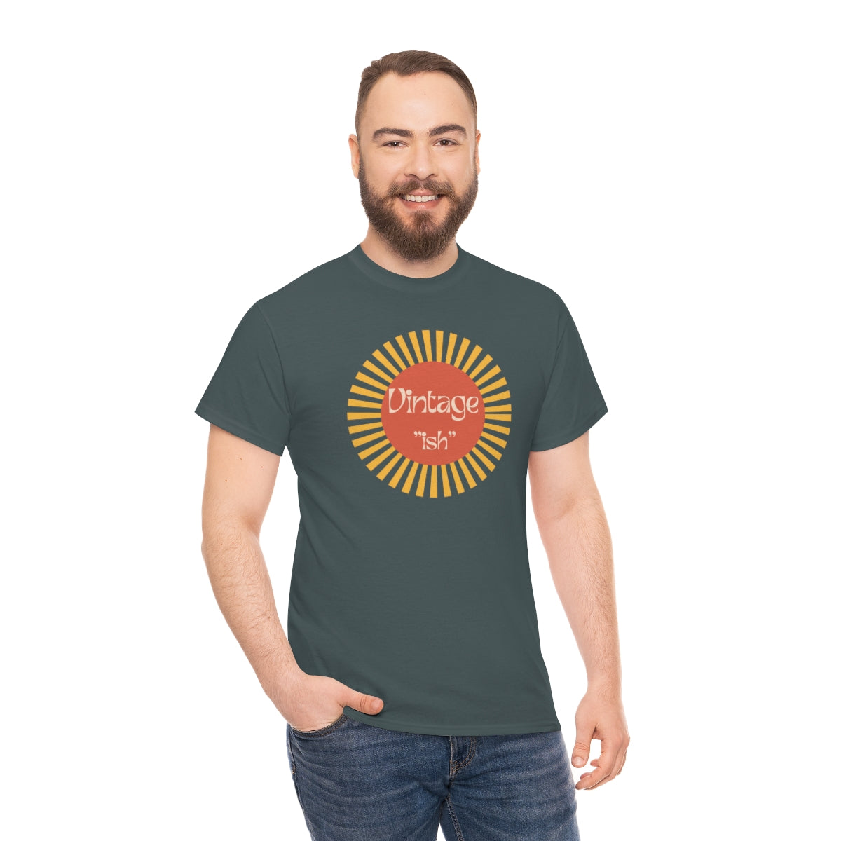 Vintage "ISH" Unisex Heavy Cotton Tee