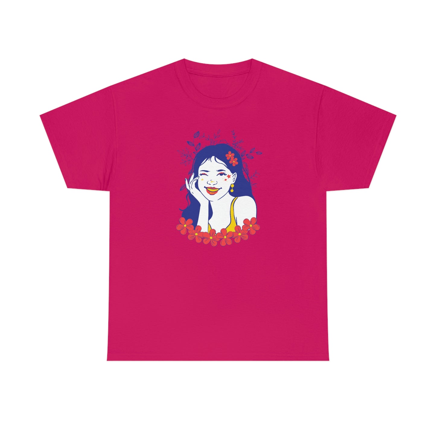 "Sunny Smiles" Unisex Heavy Cotton Tee