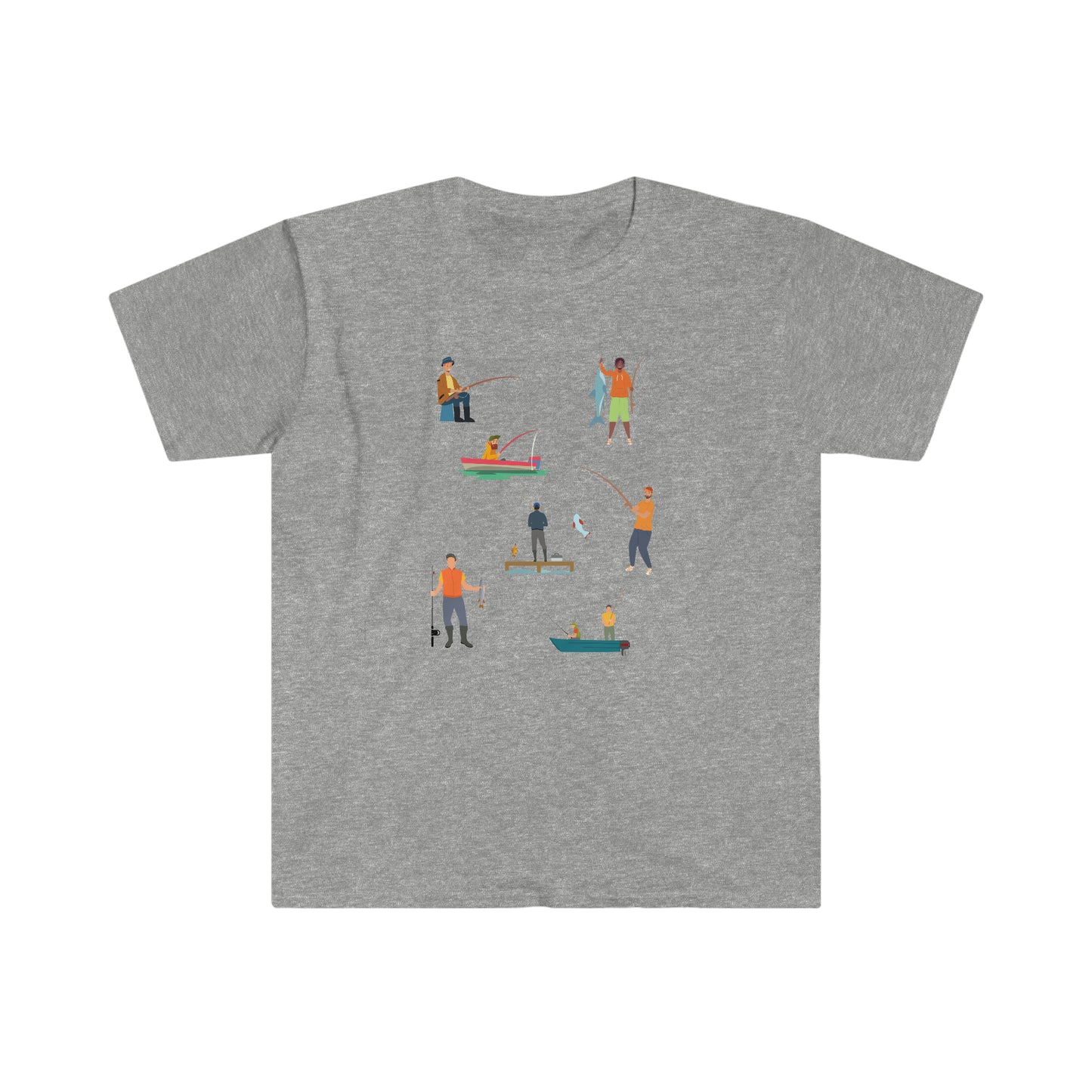 "Fisherman" Unisex Softstyle T-Shirt