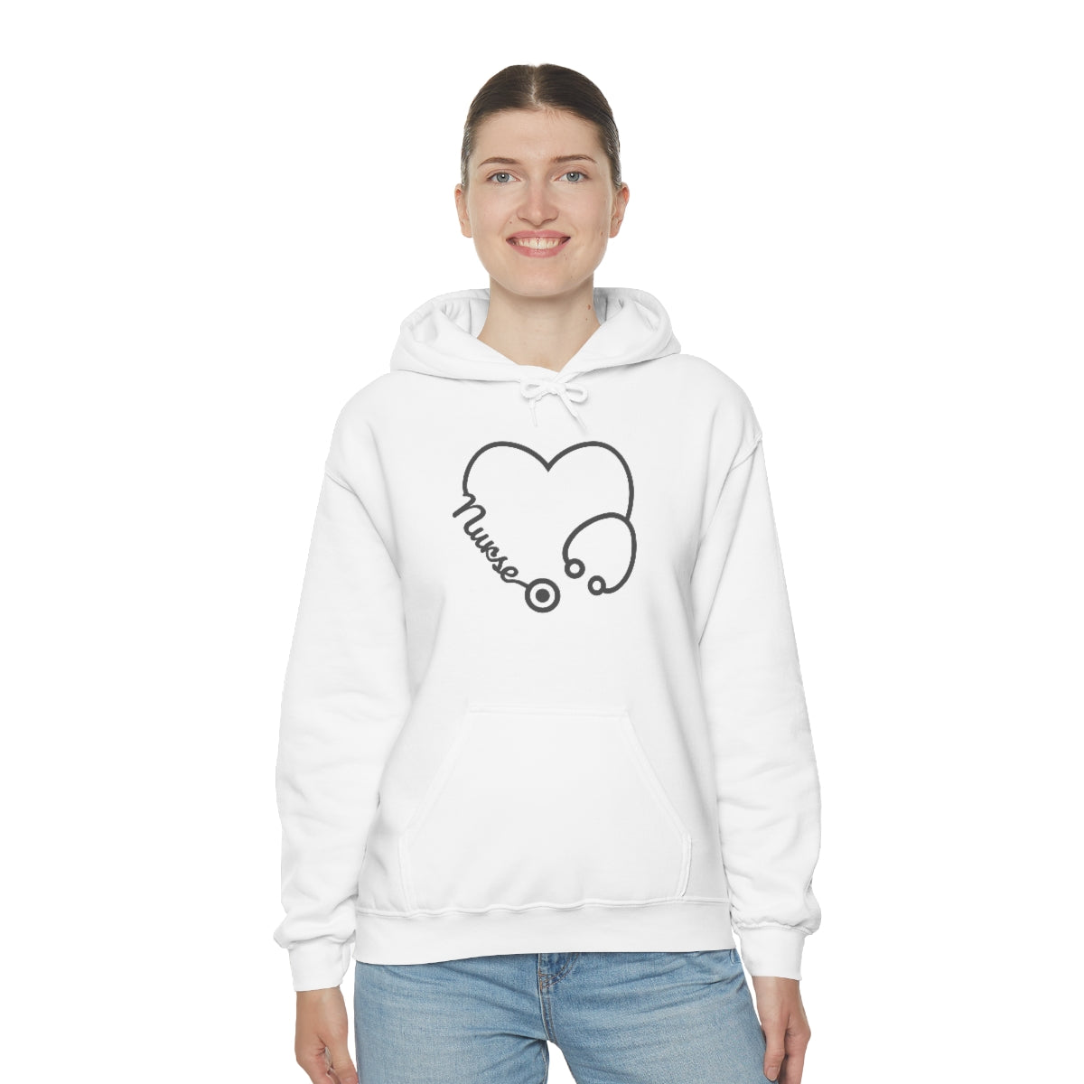 "Nurse" Unisex Heavy Blend™ Hooded Sweatshirt
