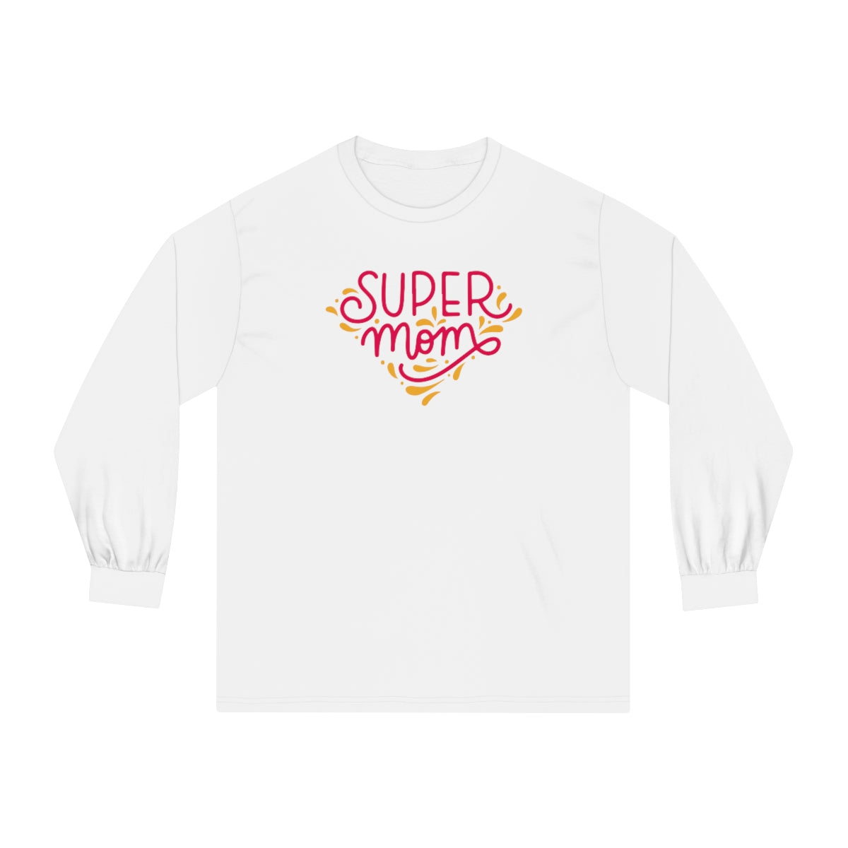"Super Mom" Unisex Classic Long Sleeve T-Shirt