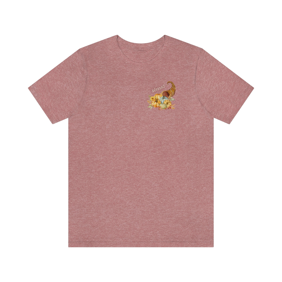 "Thankful And Blessed" Unisex Jersey Short Sleeve Tee