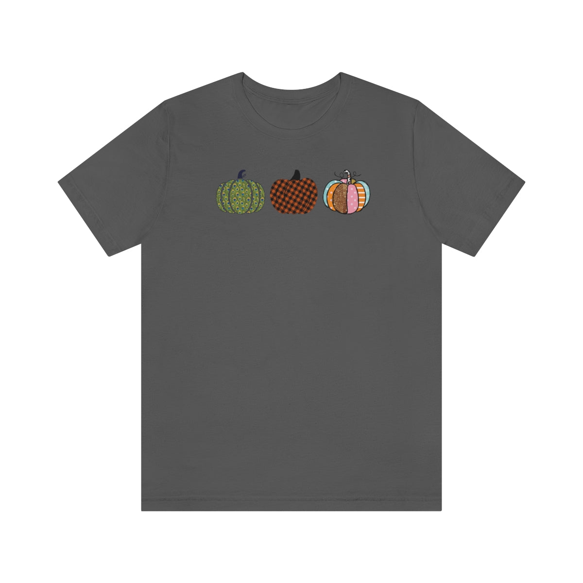 "Triple Pumpkins" Unisex Jersey Short Sleeve Tee