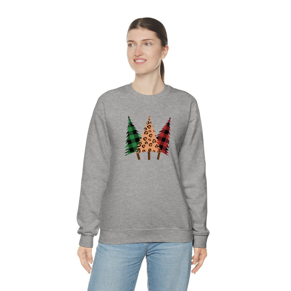 "Christmas Trees" Unisex Heavy Blend™ Crewneck Sweatshirt
