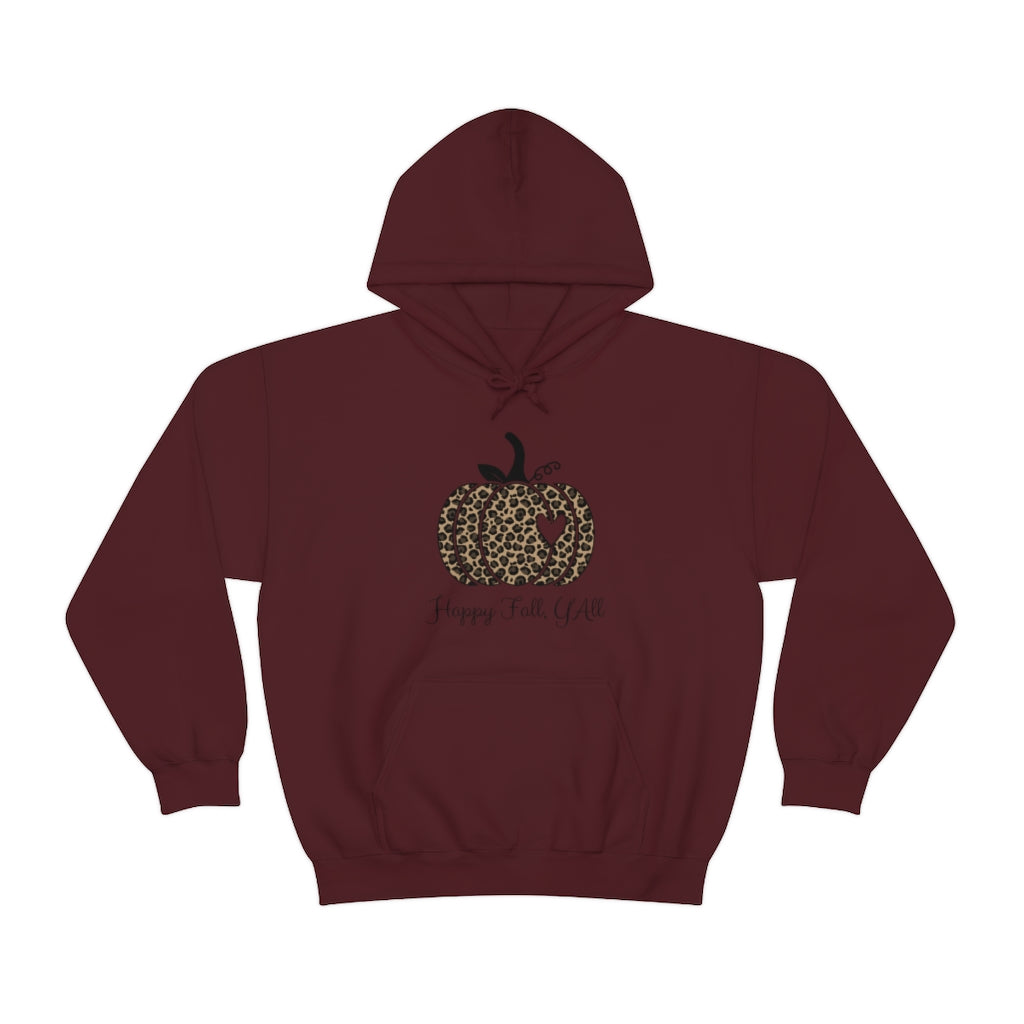 Happy Fall Y'all Unisex Heavy Blend™ Hooded Sweatshirt