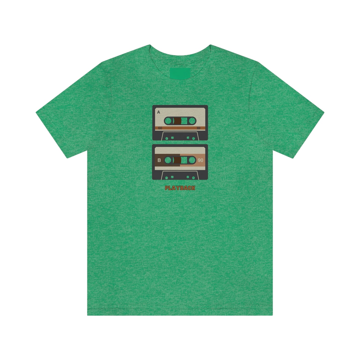 "Playback" Unisex Jersey Short Sleeve Tee