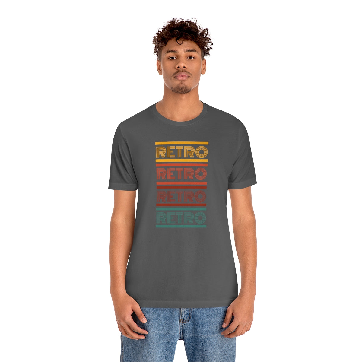 Retro Unisex Jersey Short Sleeve Tee