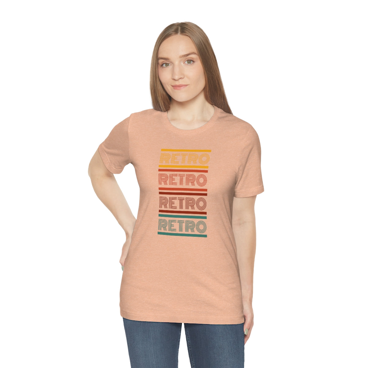 Retro Unisex Jersey Short Sleeve Tee